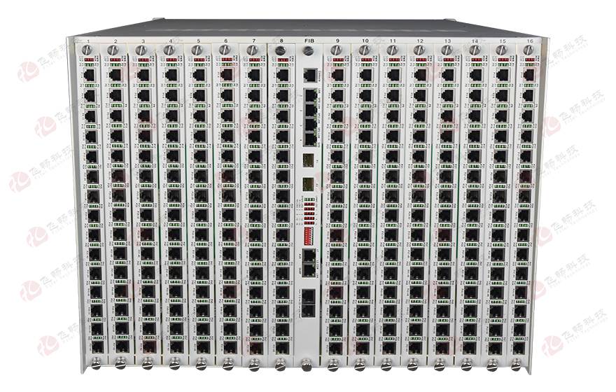 飛暢科技-960路電話光端機(jī)（8U 19英寸，SFP 1+1光備份）