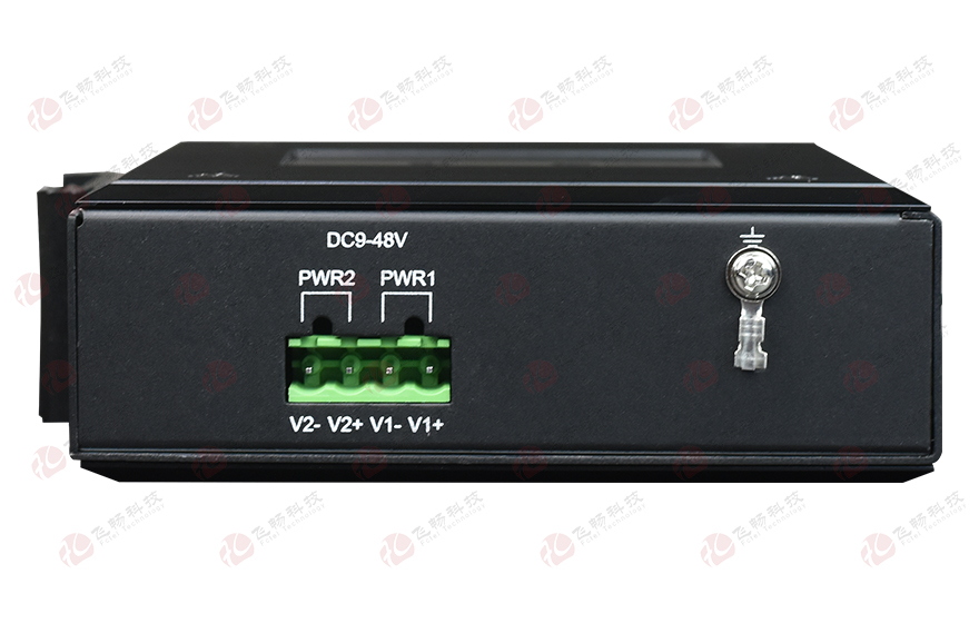 飛暢科技-網管型 工業(yè)級物理隔離2路千兆+2路百兆電 交換機