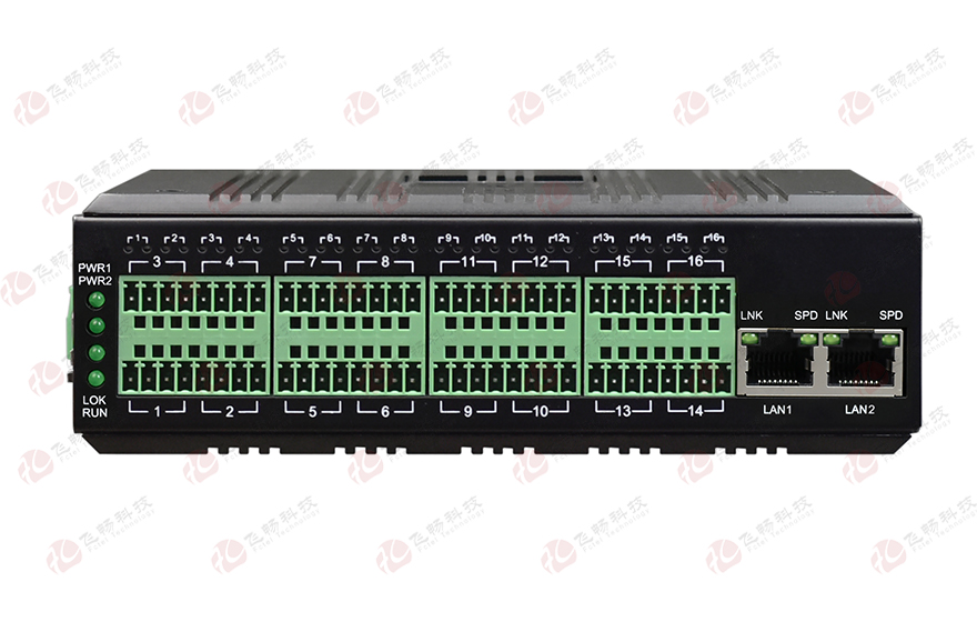 飛暢科技-工業(yè)軌式32路DI/DO/AI/AO 轉(zhuǎn)網(wǎng)絡(luò)/4G/Lora     遠(yuǎn)程測控終端
